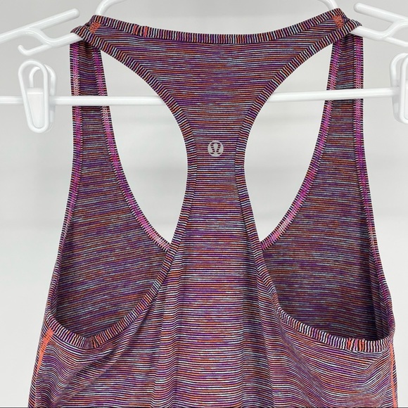 LULULEMON COOL RACERBACK TANK TOP WEE ARE FROM SPACE BLACK MARCH MULTI - Picture 6 of 7